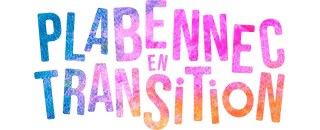 Logo couleurs de l'association Plabennec en Transition - Réalisation graphique Mélanie Appéré.